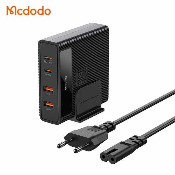Buy MCDODO 100W PD 4 IN 1 GaN Fast Charger | Type-C + USB-A Ports | Best for Tablet, MacBook, Laptop, iPhone, Samsung | With 1.5M AC Cable Adapter only on EMI