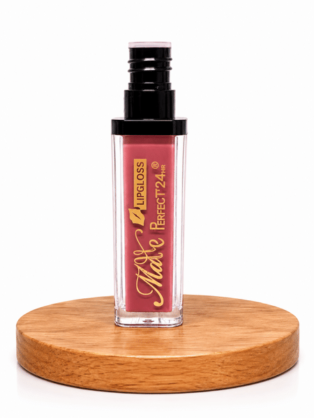 Buy Kiss Beauty Matte Perfect 24HR Lip Gloss – Long Lasting Waterproof Lip Color (Dusty Rose) on EMI