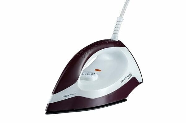 Buy Voltas Beko I1000VD-BGWH 1000 W Dry Iron (Burgundy & White) on EMI