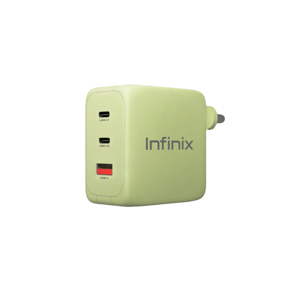 Buy Infinix 65W GaN Charger Green on EMI