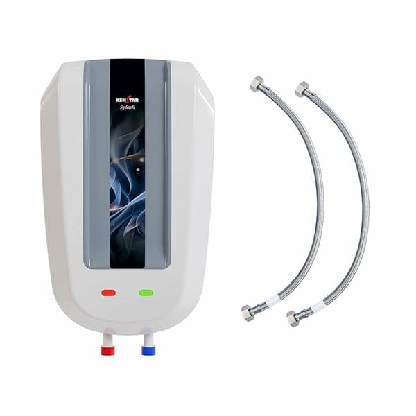 Buy Kenstar Splash 5.9 L with Free Pipe |3000-Watts Powerful Heating(White & Grey) on EMI