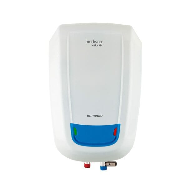 Buy Hindware Atlantic Immedio  5L Water Heater, Wall Mounting, (White & Blue) on EMI