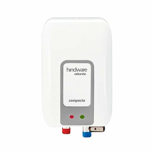 Buy Hindware Atlantic Compacto 3 Litre Instant Water Heater (White And Grey), Wall Mounting on EMI