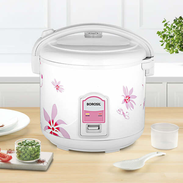 Buy BOROSIL Pronto Deluxe Electric Rice Cooker - 1.8L on EMI