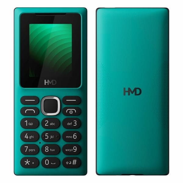 Buy HMD 100 Keypad Mobile Phon Dual SIM- Teal on EMI
