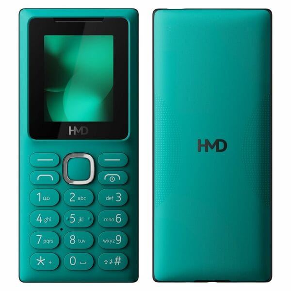 Buy HMD 101 Keypad Mobile Phone Dual SIM- Teal on EMI