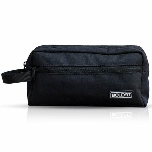 Buy Boldfit Toiletry Bag for Travel Men & Women, Spacious Travel Organizer, 18cm, Black on EMI