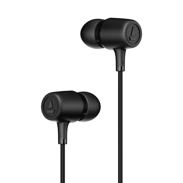 Buy boAt BassHeads 85 | In-Ear Wired Earphones with 10mm Drivers & Mic (Bold Black) on EMI