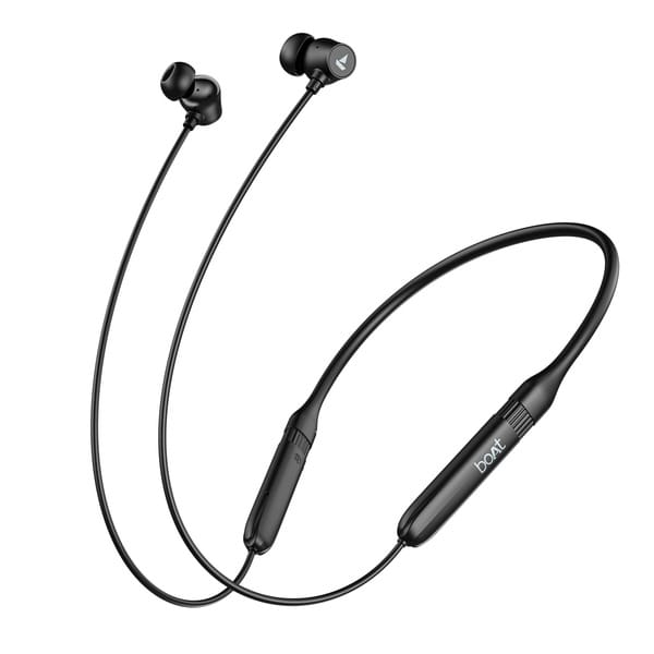 Buy boAt Rockerz 301 ANC Wireless Neckband with 40 Hours Playback, 30dB ANC & BEAST™ Mode (Onyx Black) on EMI
