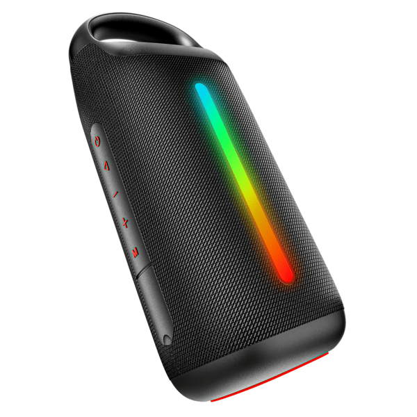 Buy boAt Stone Arc Pro Portable Bluetooth Speaker with 25W Sound, 12H Playback & RGB LEDs (Raging Black) on EMI