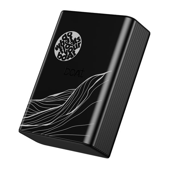 Buy boAt EnergyShroom PB400 Pro SPL 20000mAh Powerbank With 2-Way 22.5W Fast Charging, Aluminium Casing (Canvas Black) on EMI