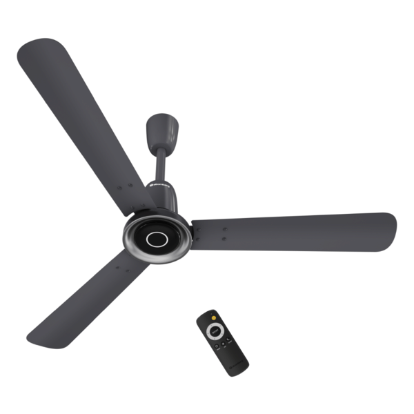 Buy Atomberg Studio Nexus 1200mm BLDC Ceiling Fan with Remote Control | 5 Star | New Blade Design | High Air Delivery with Moonbeam Light | Low noise | 3+2* Year Warranty (Pebble Grey) on EMI