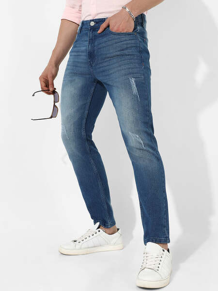 Buy Campus Sutra Men's Jeans (Blue) on EMI