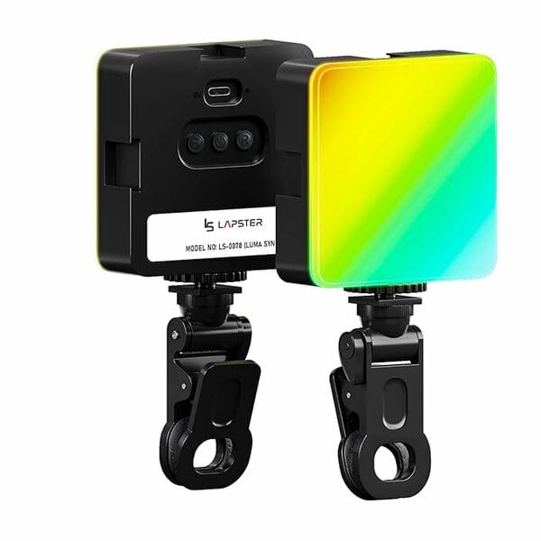 Buy Lapster Luma sync RGB Light Video Light for Video Shoot Photography Lighting with Clip Dimmable and Rechargeable on EMI