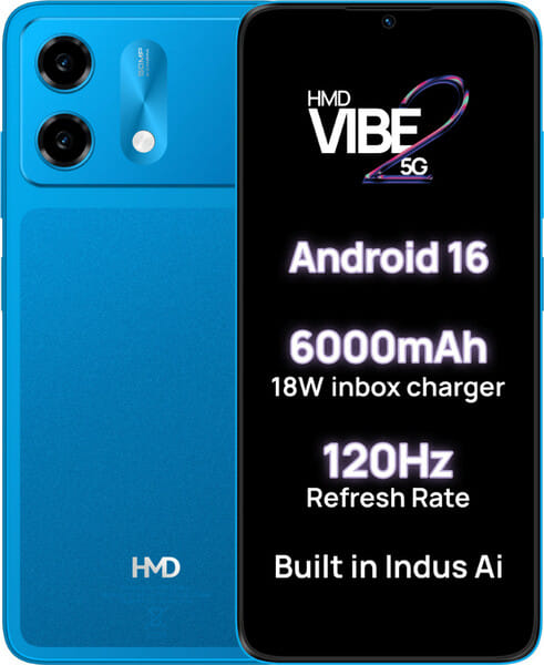 Buy HMD Vibe2 5G (Nordic Blue, 64 GB) (4 GB RAM) on EMI