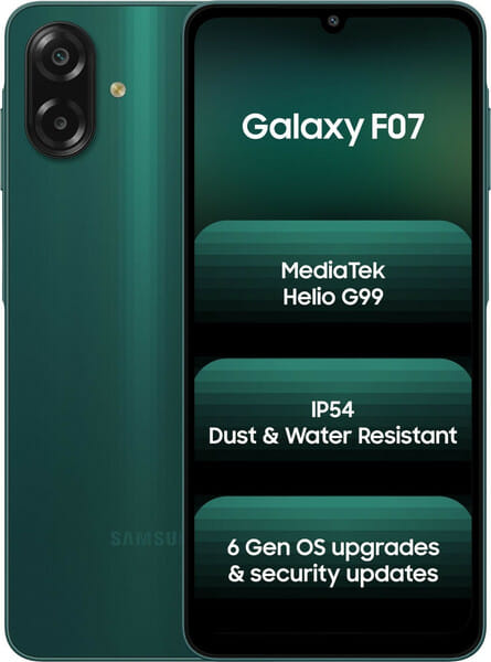Buy Samsung Galaxy F07 (Green, 64 GB) (4 GB RAM) on EMI