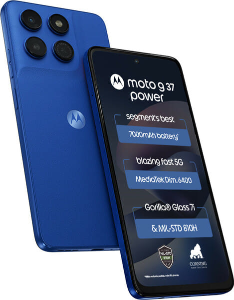 Buy MOTOROLA g37 power (PANTONE Nautical Blue, 128 GB) (4 GB RAM) on EMI