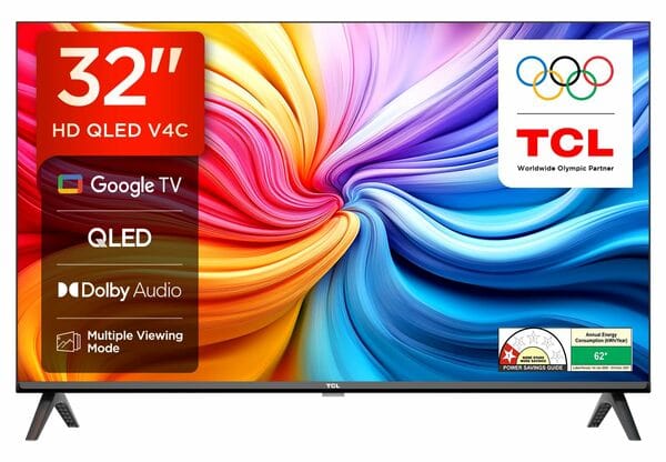 Buy TCL 32 HD QLED Google TV (R014OXMDDYPE2) on EMI
