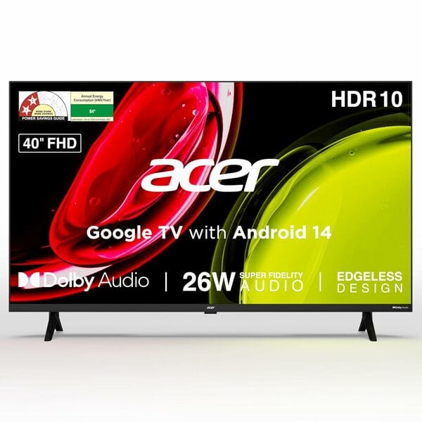 Buy Acer 40 Inch FHD SMART LED TV (R016QZMDFYPE4) on EMI