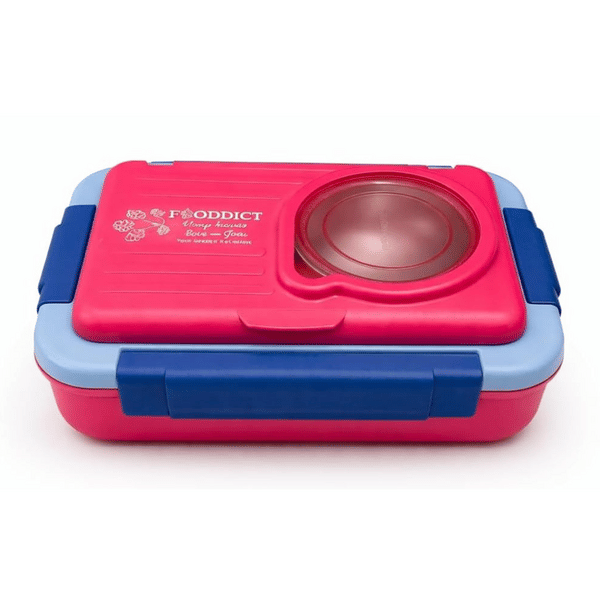 Buy TAAJ LB-8951 Insulated Stainless Steel Leakproof Lunch Box with Handle PINK on EMI