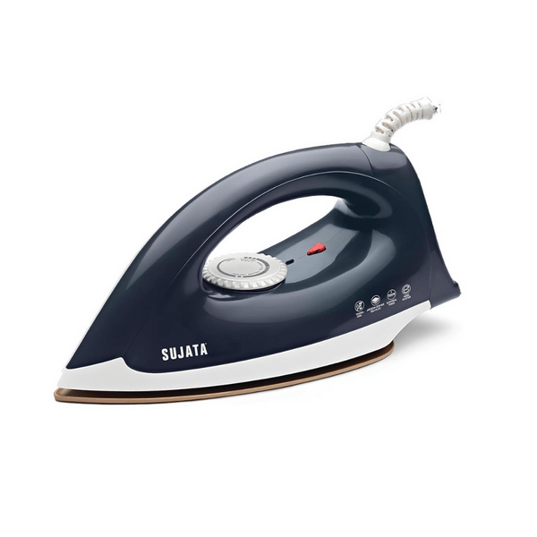 Buy Sujata Smooth Slide 1100W Dry Iron with Non-Stick Soleplate– Midnight Blue on EMI