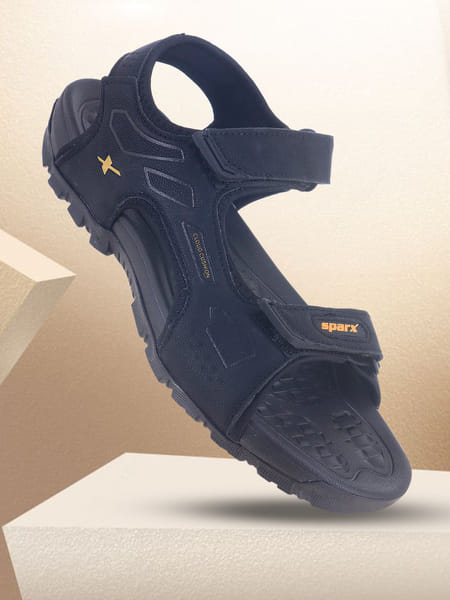 Buy Sparx Black Sandal SS 694 For Men on EMI