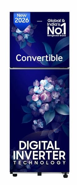 Buy Samsung 236 L 2 Star Convertible Inverter Frost-Free Double Door Fridge on EMI