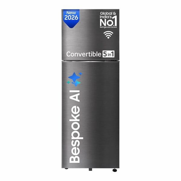 Buy Samsung 350 L 3 Star Convertible 5-in-1 Inverter Frost-Free Double Door WiFi on EMI