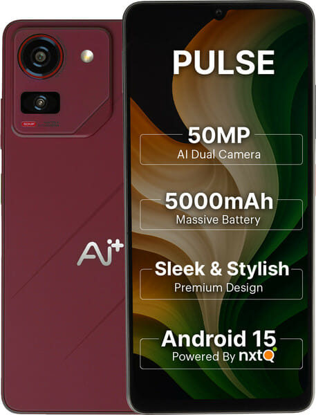 Buy Ai+ Pulse (Sparkle Red, 128 GB) (6 GB RAM) on EMI