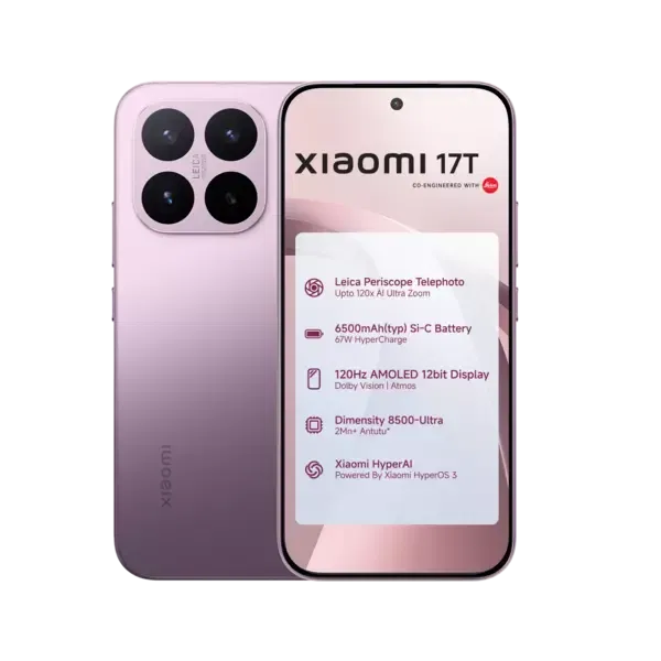 Buy Xiaomi 17T (12 GB + 256 GB)Violet on EMI