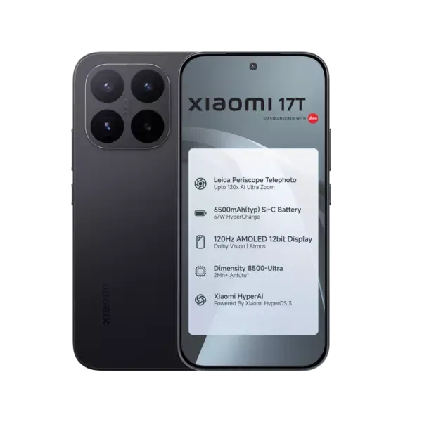 Buy Xiaomi 17T (12 GB + 512 GB)Black on EMI