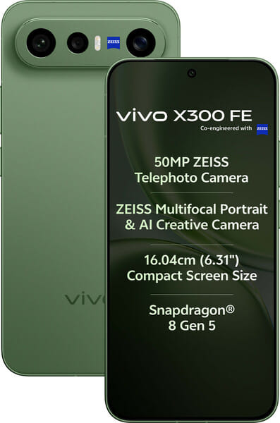 Buy Vivo X300 FE (Urban Olive, 256 GB) (12 GB RAM) on EMI