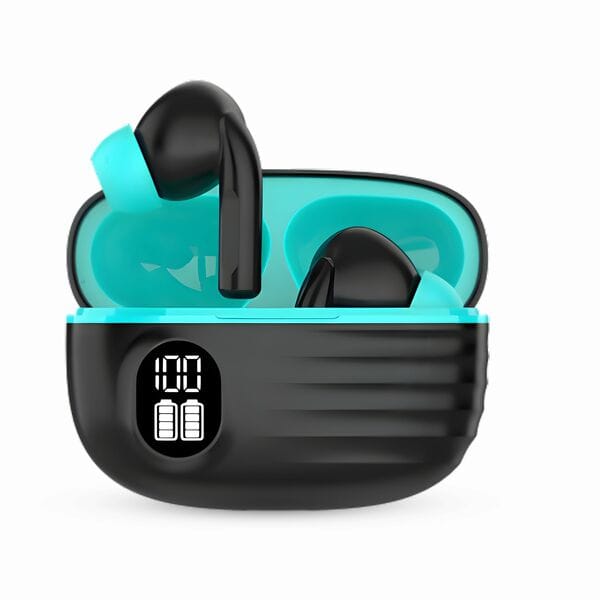 Buy Tecmarx Nova 211 Wireless Earbud With Deep Bass & Comfortable Fit | IPX Water Resistant - Sky Blue on EMI
