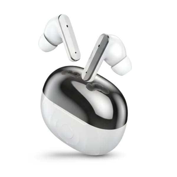 Buy TecMarx Roar371 True Wireless Bluetooth Earbuds – 50H Playtime, Bluetooth 5.4 & Water Resistant (White) on EMI