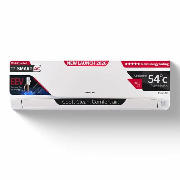 Buy Hitachi 1.5 5 Star, New star  Rated Split AC RAS.V518PCDIBM1 on EMI
