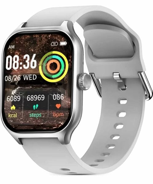 Buy KUNST H9 Kids Smartwatch, 2.01" Display, BT Calling, Fitness Tracking, Grey on EMI