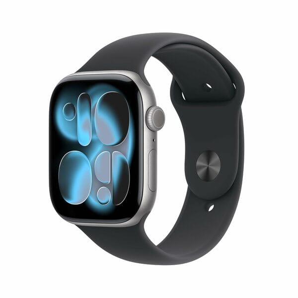 Buy KUNST Watch Series 11 GPS Smartwatch, Black on EMI