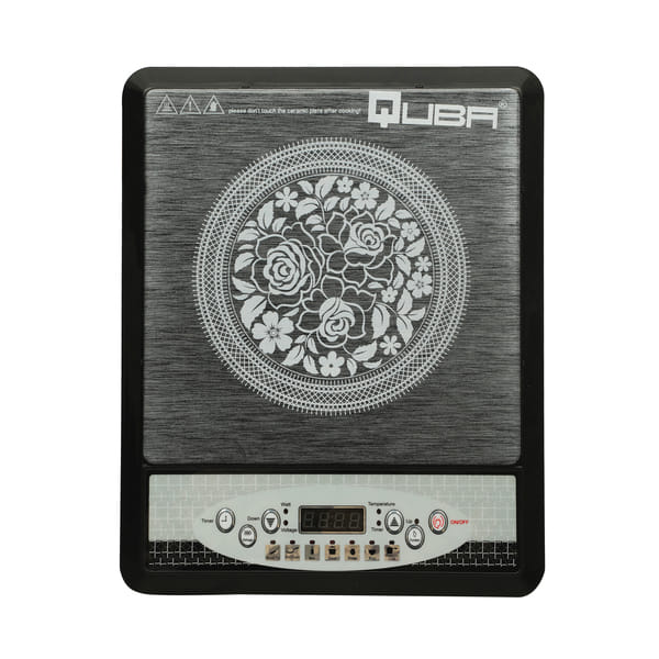 Buy Quba 4810 Induction Cooktop 2000W | Fast Heating | BIS Approved | LED Display | Auto Safety Protection | Black on EMI