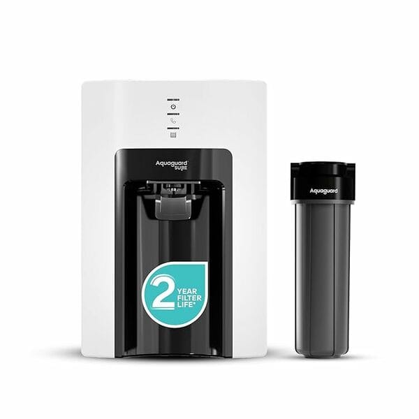 Buy Aquaguard Sure Champ 2X RO+UV Aquasaver Water Purifier | 2 Year Filter Life | With Mega Sediment Filter on EMI