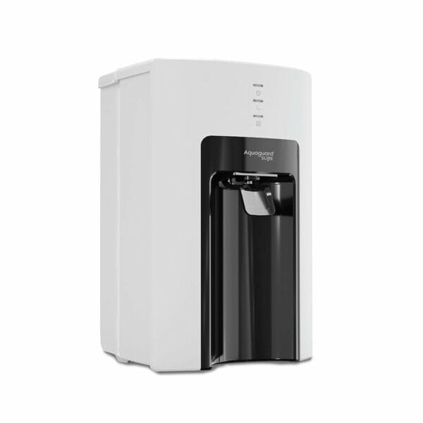 Buy Aquaguard Sure Champ RO+UV 1X Water Purifier | Free Service Plan Worth ₹2000 | Suitable for Borewell, Tanker & Municipal Water | 30x Impurity Removal vs Local Purifiers on EMI