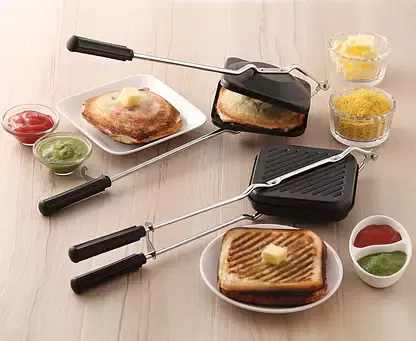 Buy Marvel n Marvy Non Stick  Grilled Gas Toaster on EMI