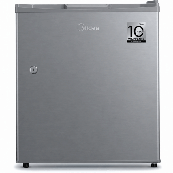 Buy Midea 50L Direct Cool Mini Refrigerator 2 Star Silver MDRD50D2HLSS | Compact Single Door Fridge on EMI