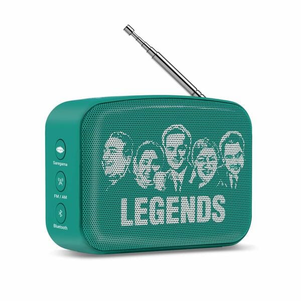 Buy Saregama Carvaan Portable Mini Hindi 2.0- Music Player with Bluetooth/FM/AM/AUX, AC (Mint Green) on EMI