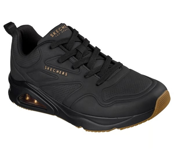 Buy Skechers TRES-AIR UNO - CASAIRAL  Sports Shoes (Black) on EMI