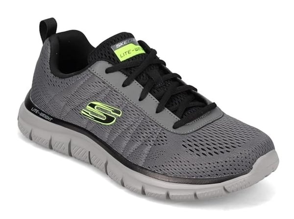 Buy Skechers TRACK - MOULTON  Sports Shoes (Grey) on EMI