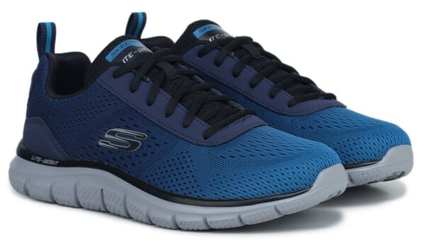 Buy Skechers TRACK-RIPKENT  Sports Shoes (Navy) on EMI