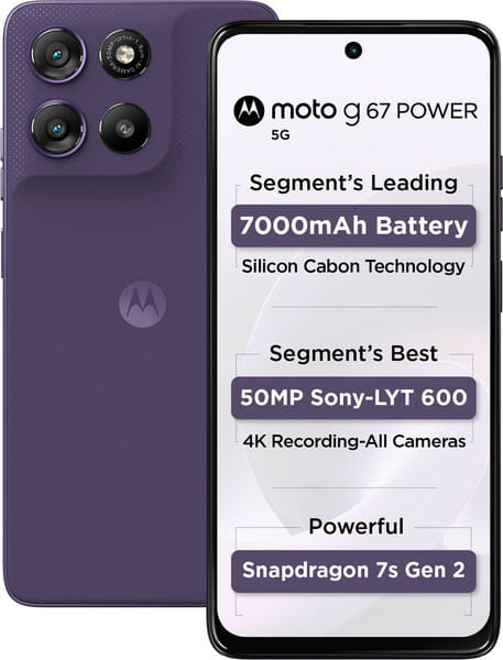 Buy MOTOROLA g67 power 5G (Pantone PARACHUTE, 256 GB) (12 GB RAM) on EMI