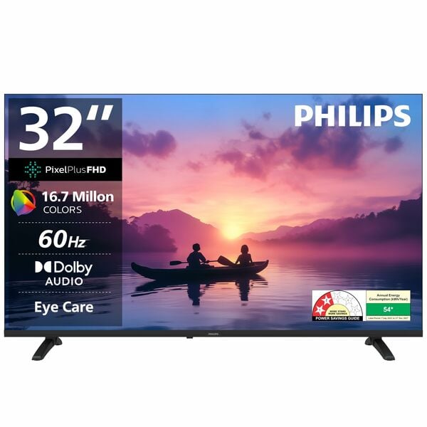 Buy Philips 80 cm (32 inches) 6100 Series Frameless HD Smart LED Google TV 32PFT6130/94 on EMI