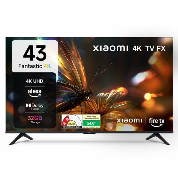Buy Xiaomi 108 cm (43 inch) FX Ultra HD 4K Smart LED Fire TV L43MB-FIN on EMI