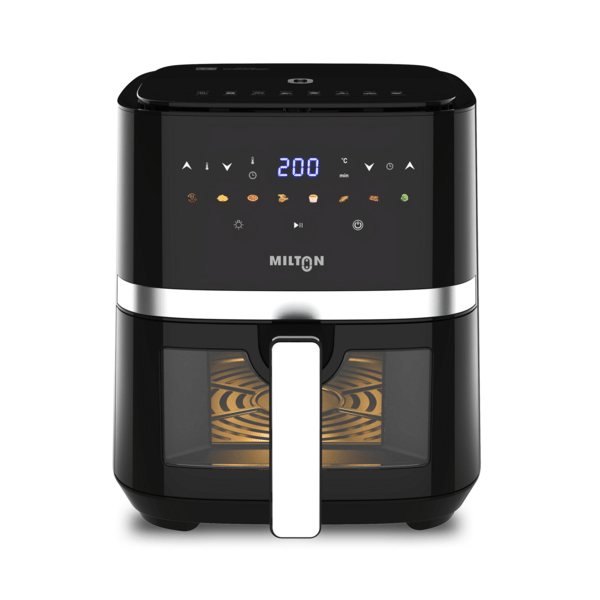 Buy Milton Rapid Digital Air Fryer 5L | 1450W (Black) on EMI